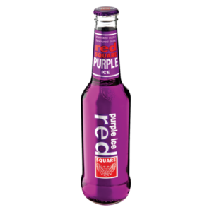Red Square Purple Ice